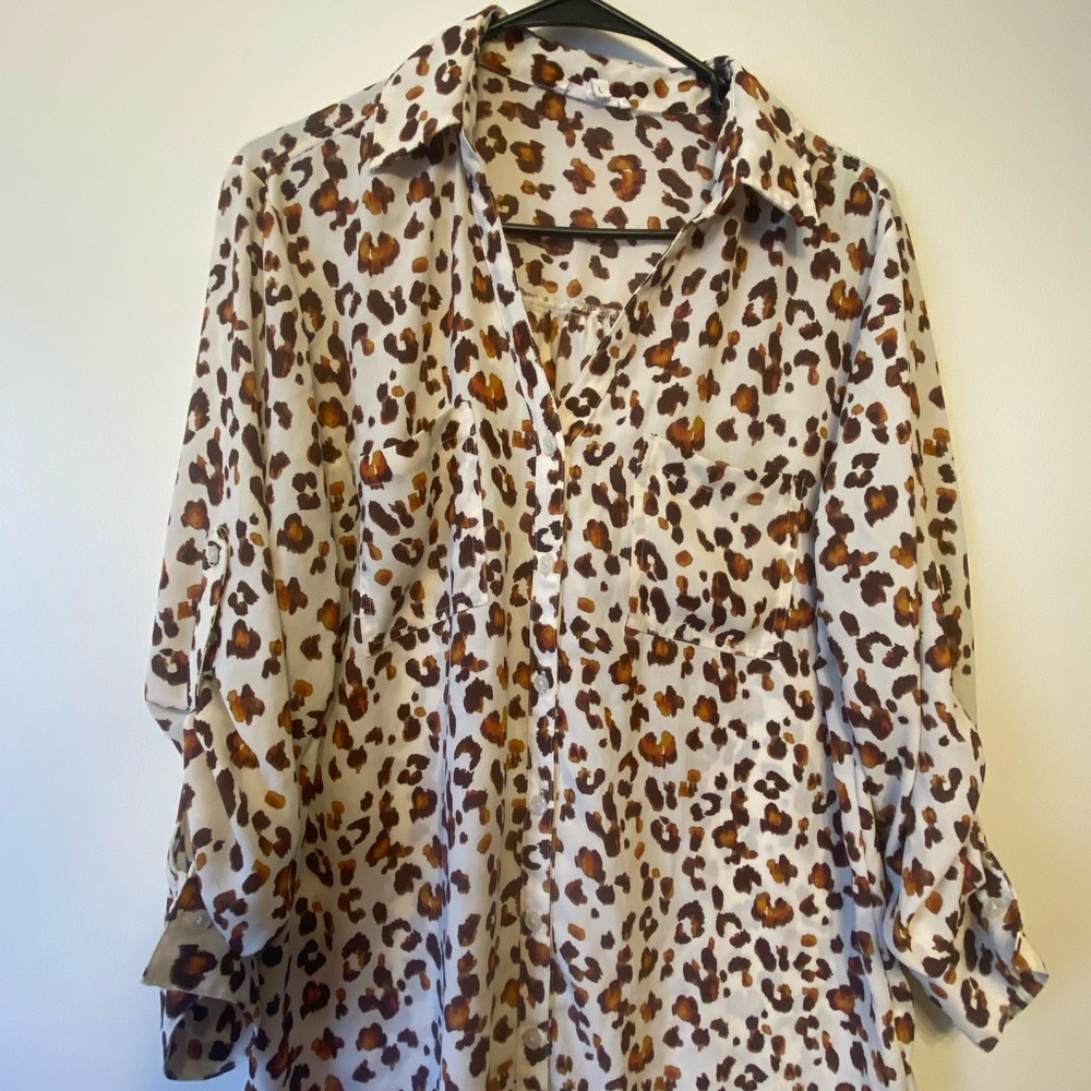 Maurices Leopard Print Women's Top